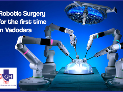 Robotic Surgery For The First Time in Vadodara